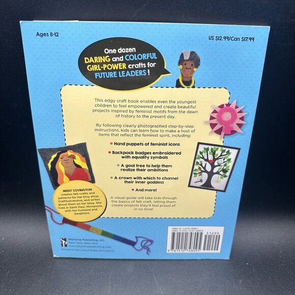 Knitting Sewing Pattern Books Lot of 4 Felt Crafts Knit Throws Knit Stitches - Picture 8 of 10